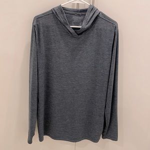 Patagonia Capilene Cool Daily Hoody, Large, Heather Dark Grey